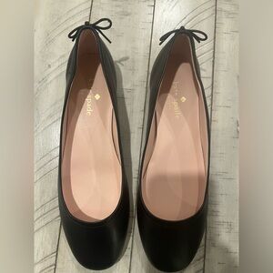 Kate Spade Black Ballet Flats Size 8.5